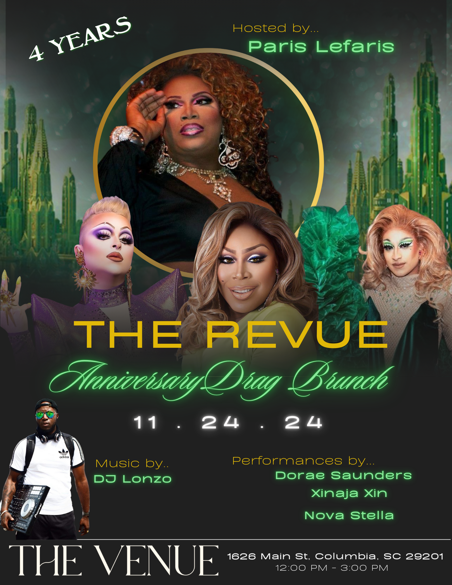 The Revue Drag Brunch - 4th Anniversary